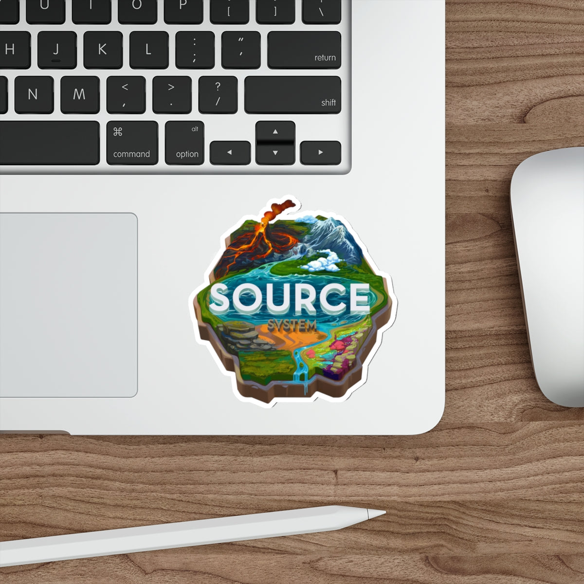 SOURCE Die-Cut Stickers