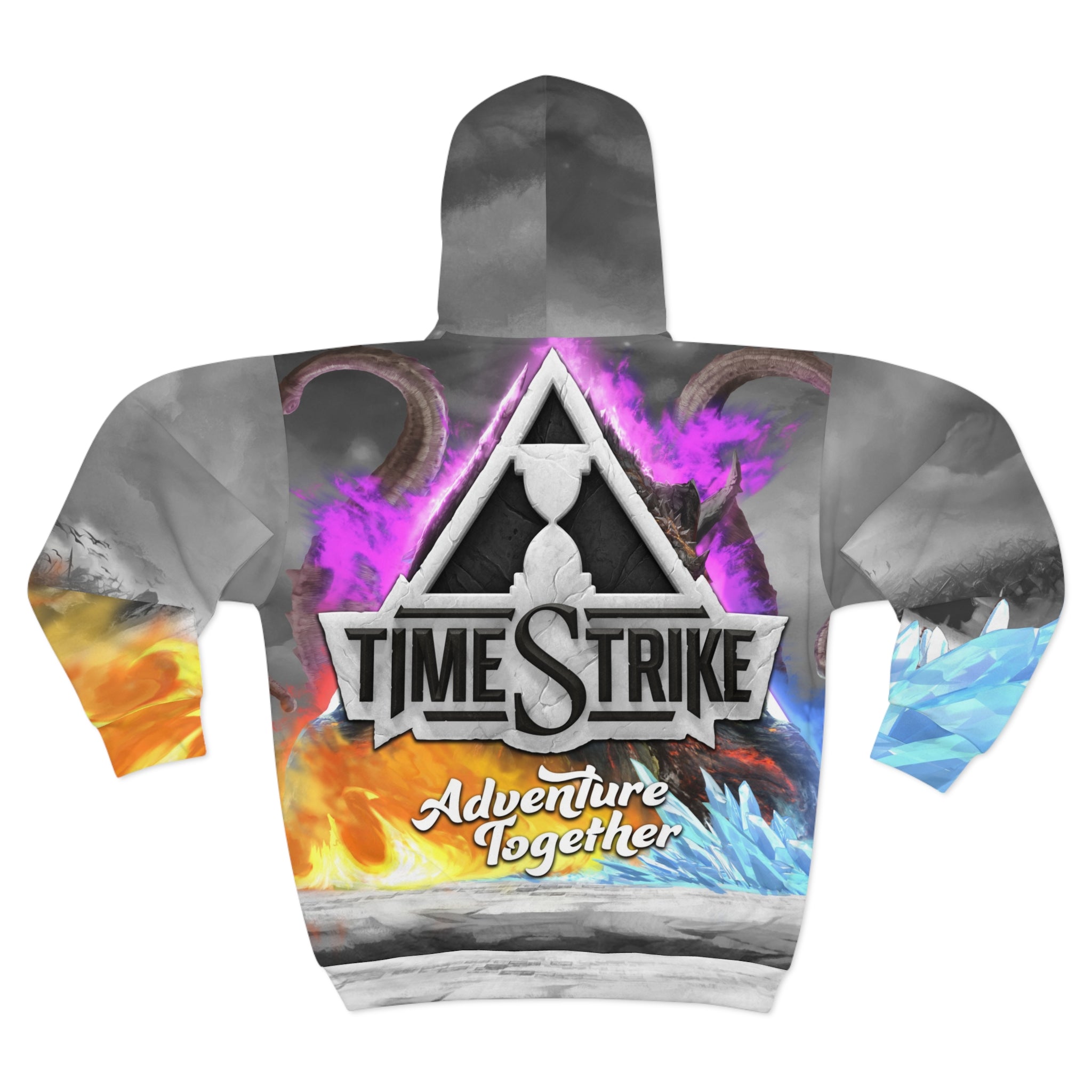 TimeStrike: Unisex Zip Hoodie