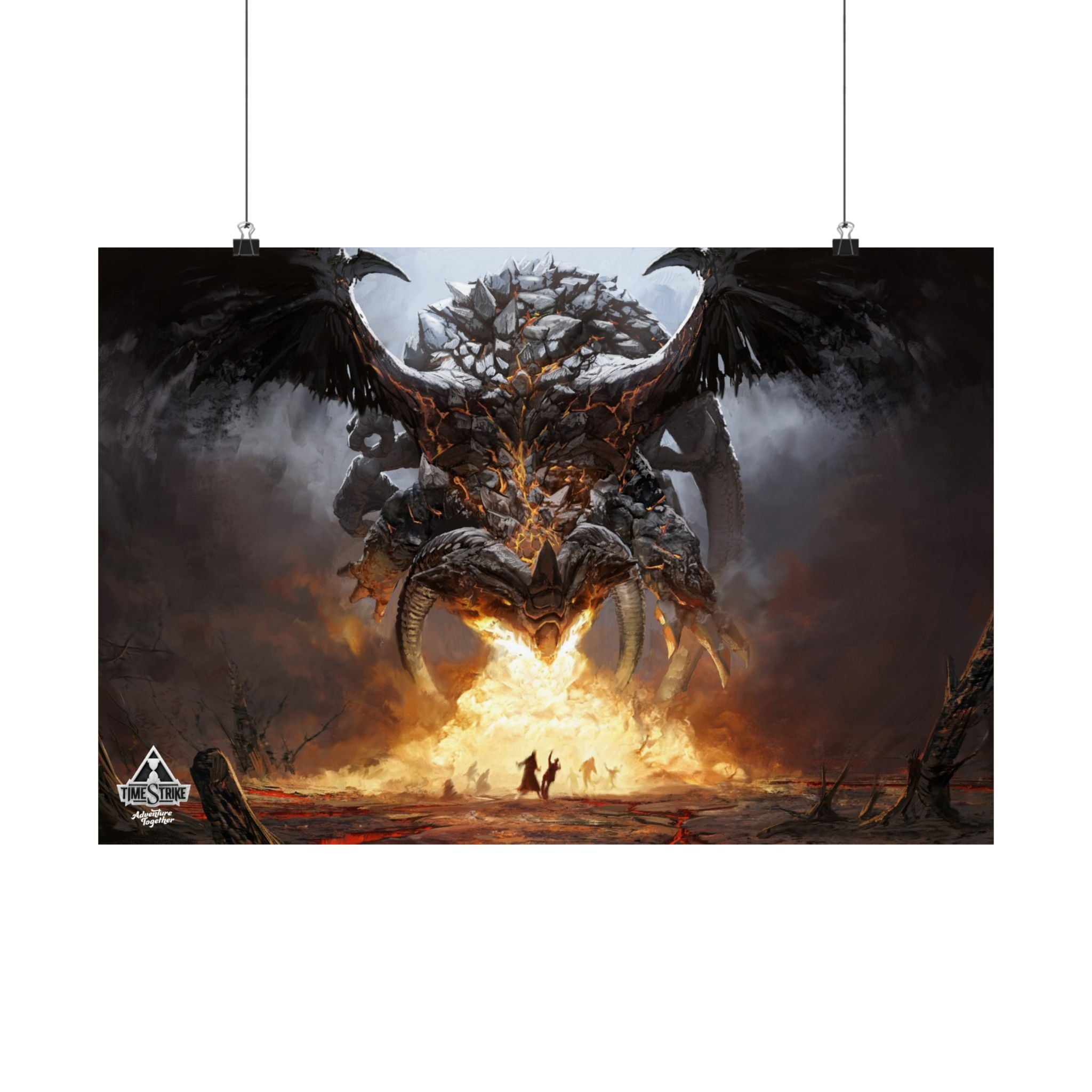 Abaddon Matte Horizontal Posters