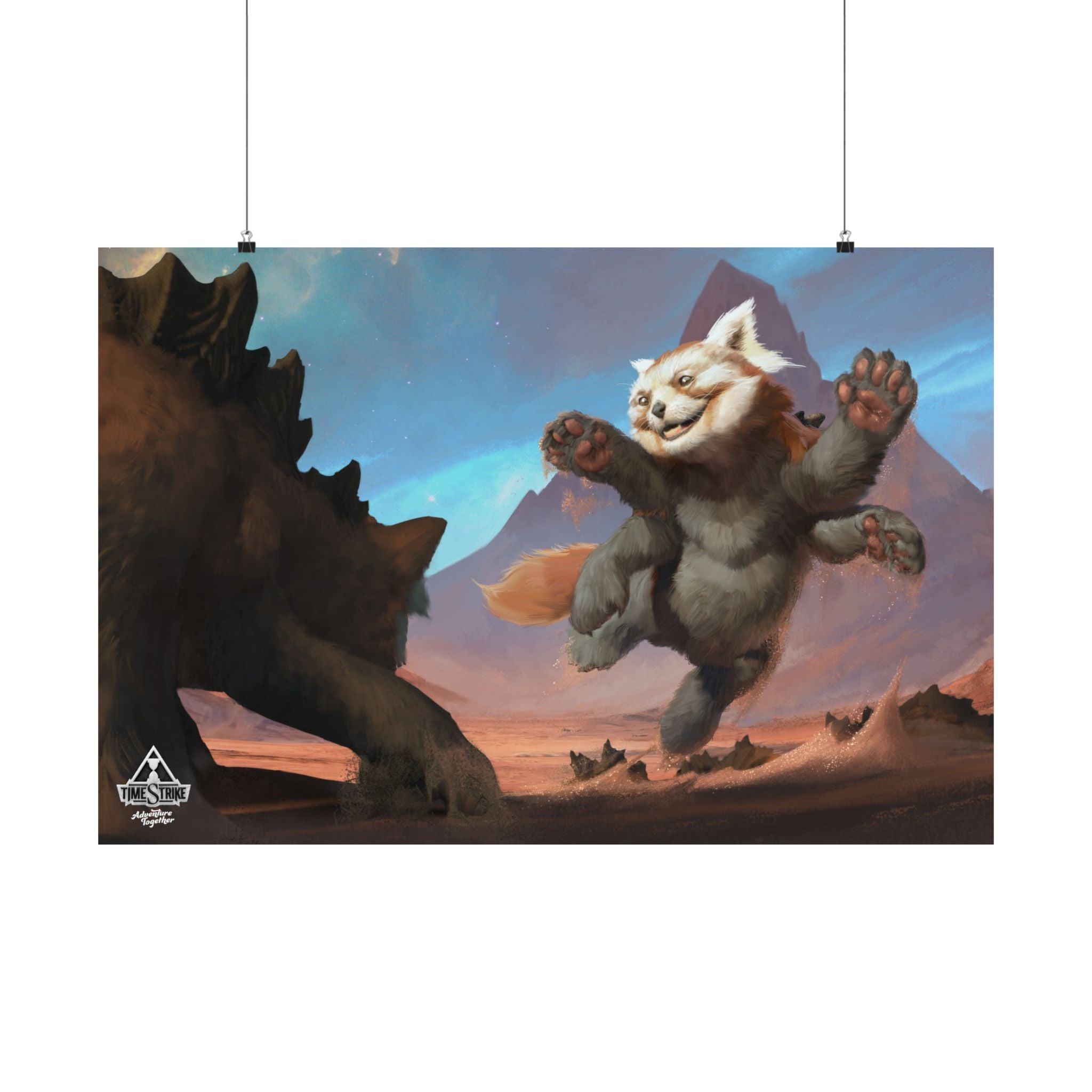 Reddar Matte Horizontal Posters