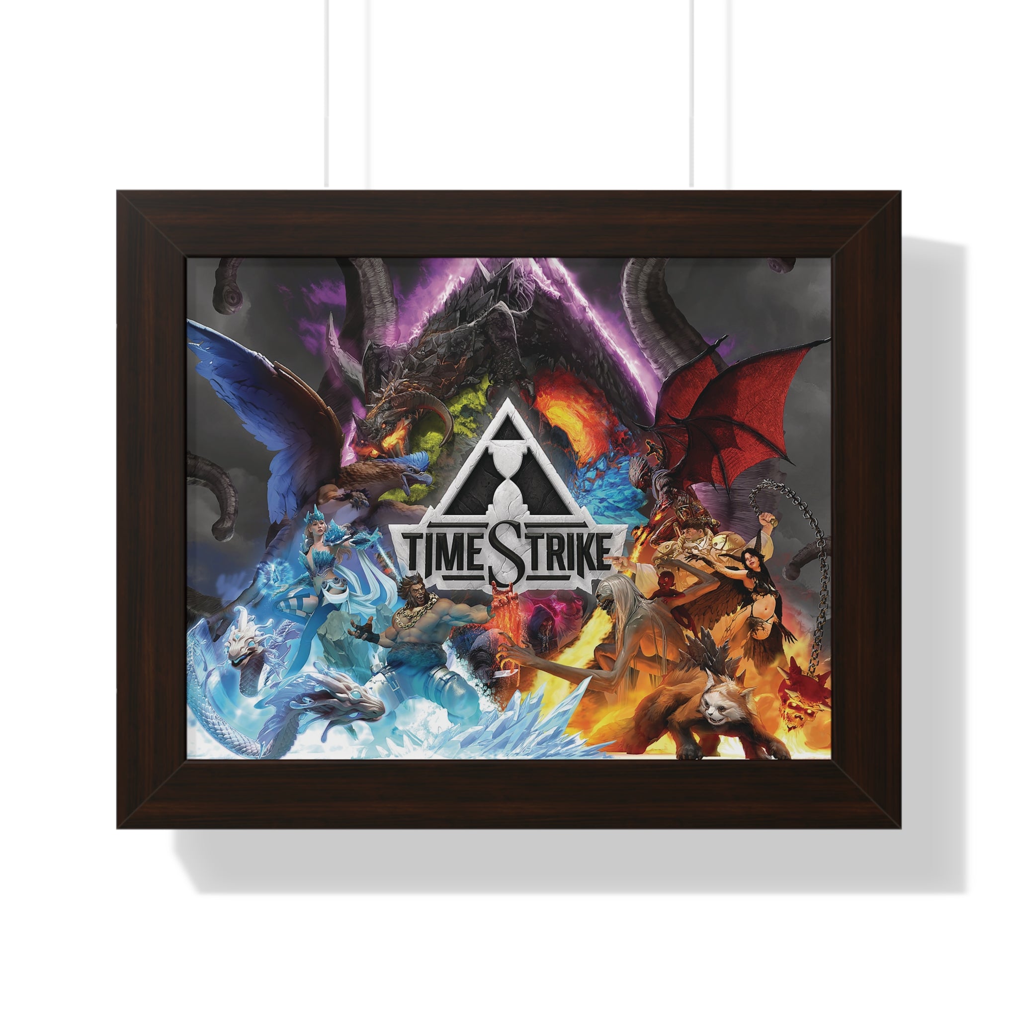 TimeStrike: Shadow of Fear Framed Horizontal Poster