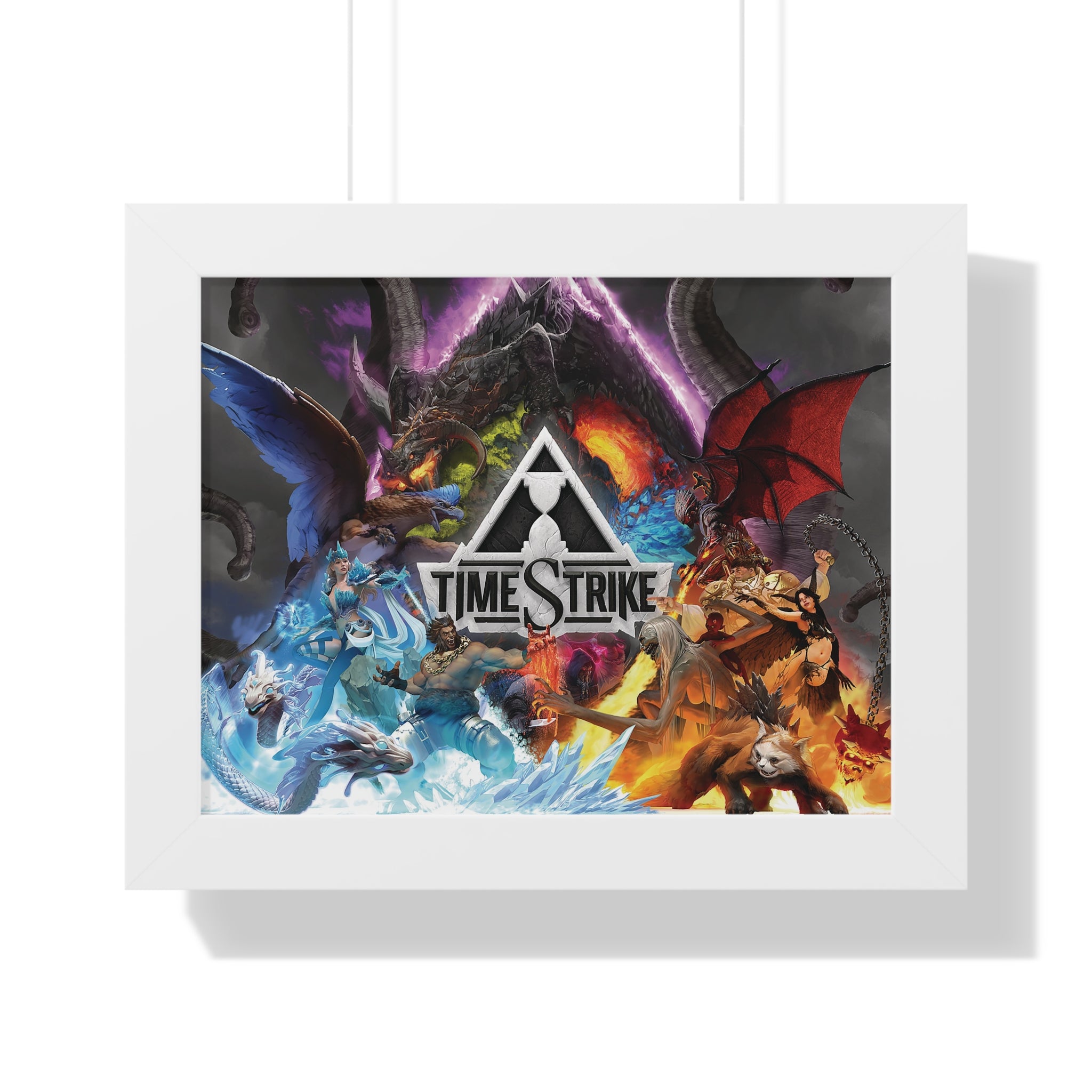 TimeStrike: Shadow of Fear Framed Horizontal Poster