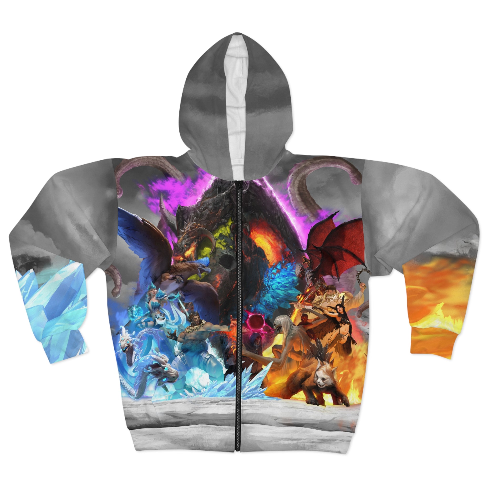 TimeStrike: Unisex Zip Hoodie