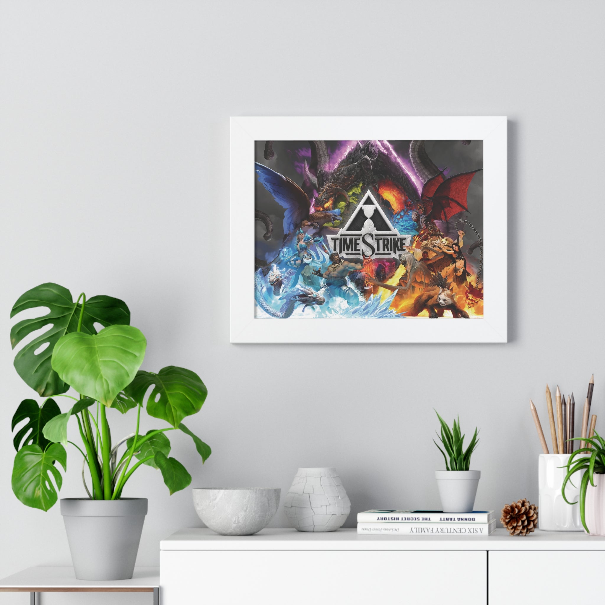 TimeStrike: Shadow of Fear Framed Horizontal Poster