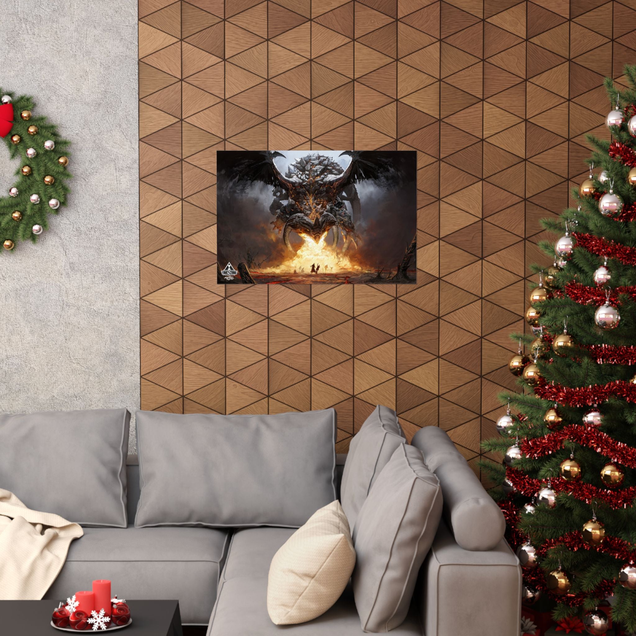 Abaddon Matte Horizontal Posters