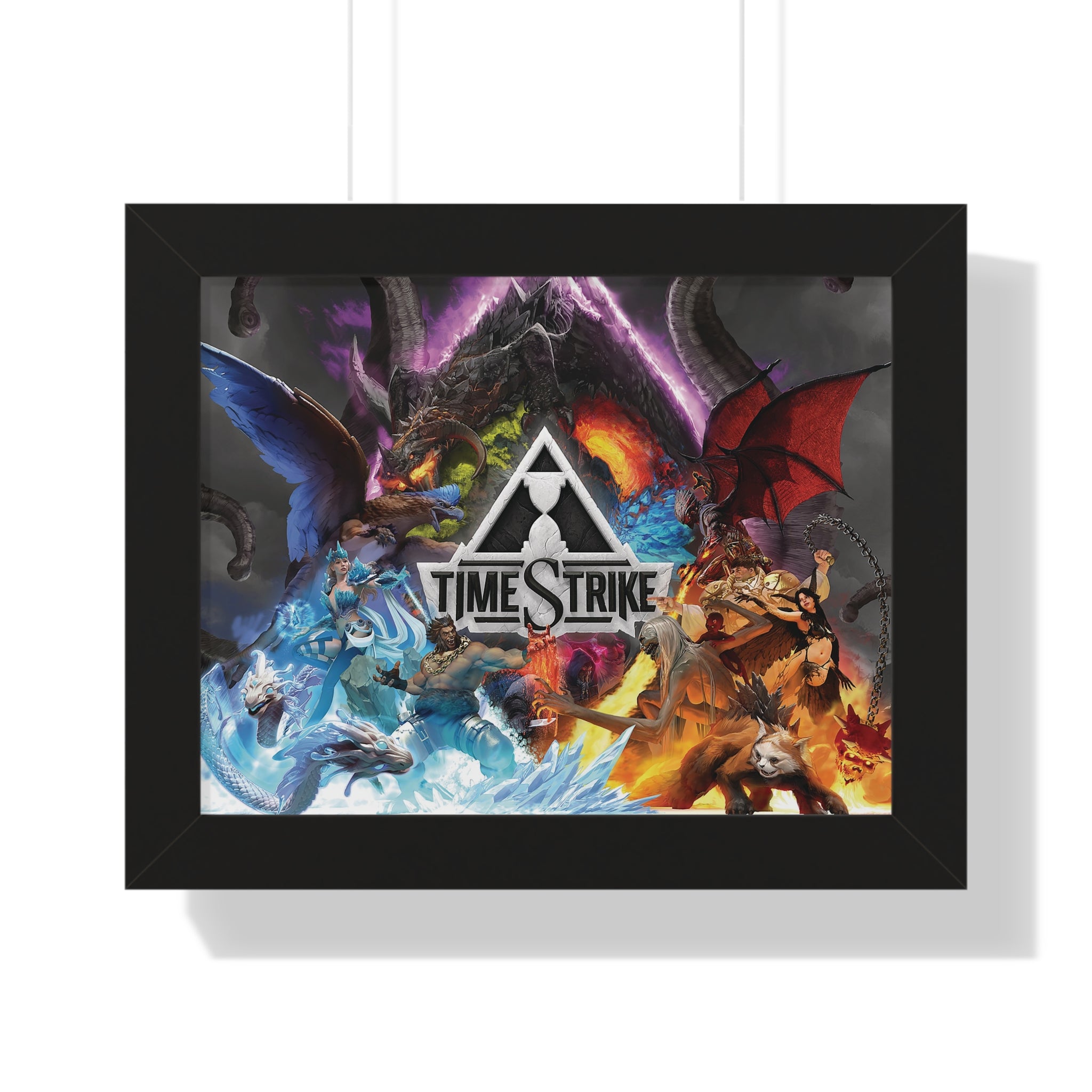 TimeStrike: Shadow of Fear Framed Horizontal Poster