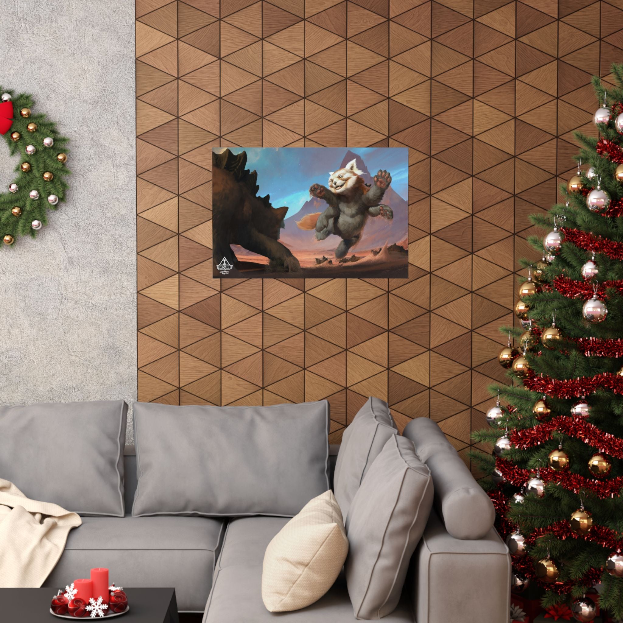 Reddar Matte Horizontal Posters