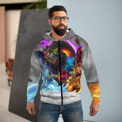 TimeStrike: Unisex Zip Hoodie
