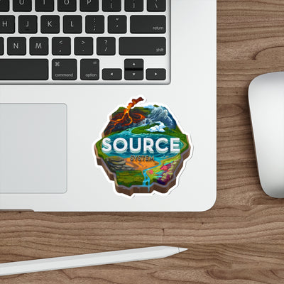 SOURCE Die-Cut Stickers